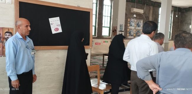 همزمان با سراسرکشور،آغاز برگزاری انتخابات چهاردهمین دوره ریاست جمهوری از ساعت ۸ صبح در شعب اخذ رای شهرستان بهمئی