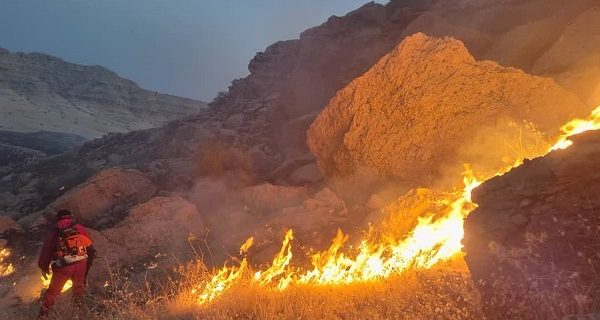 آتش سوزی های مدام طبیعت در شهرستان بهمئی ،نفس امدادگران و آتشنشانان را بریده است آتش سوزی های مدام طبیعت در شهرستان بهمئی ،نفس امدادگران و آتشنشانان را بریده است