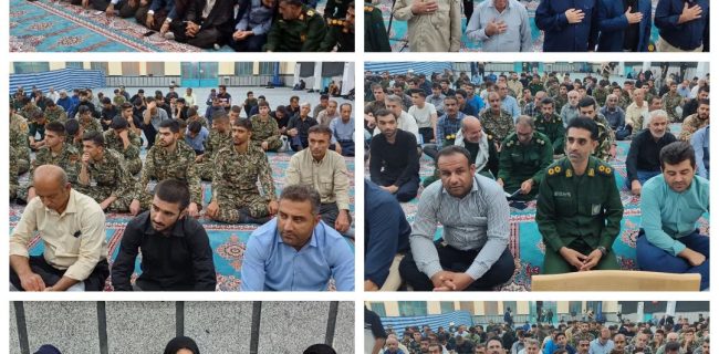 تکریم شهدای اقتدار در لیکک