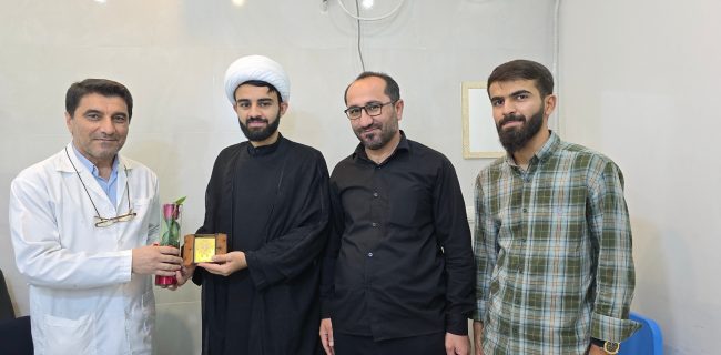 دیدار گروه جهادی شهید احسان فتحی و هیئت میثاق با شهدا با پزشکان شهرستان بهمئی به مناسبت روز پزشک