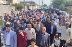 راهپیمایی «بشارت نصر» در بهمئی