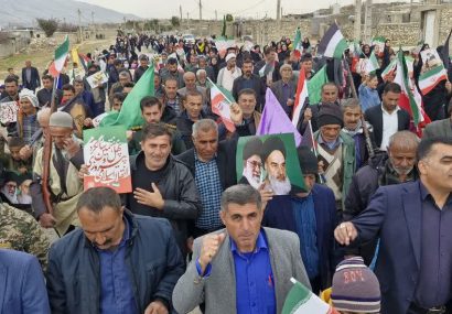 حضور حماسی مردم شهیدپرور ممبی در راهپیمایی ۲۲ بهمن