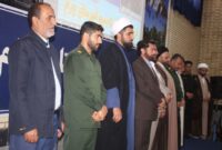 تکریم و معارف فرمانده ناحیه بسیج شهرستان چرام