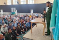 برگزاری کلاس اسلحه‌شناسی در حاشیه نماز جمعه لیکک