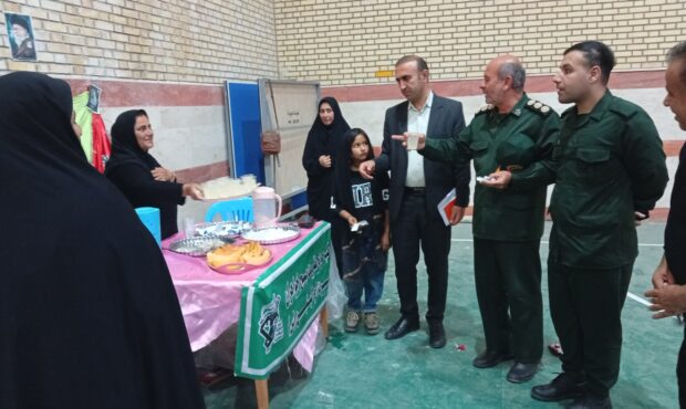 تجلیل از تلاش‌های بسیج خواهران در موکب «حضرت ام‌البنین (س)» سراسیاب توسط مسئولان