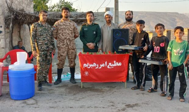 برپایی ایستگاه صلواتی به مناسبت عید سعید غدیر خم در ممبی