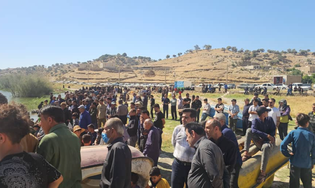 پایان عملیات جست‌وجو در تالاب «برم الوان»؛ کشف پیکر فرد مفقودشده پس از ساعتها تلاش
