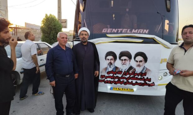 اعزام ۴۵ خادم از شهرستان بهمئی به تهران جهت خدمت‌رسانی در مراسم تشییع شهید امت