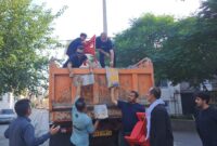 موکب پذیرایی بهمئی‌ها در مشهد برپا شد