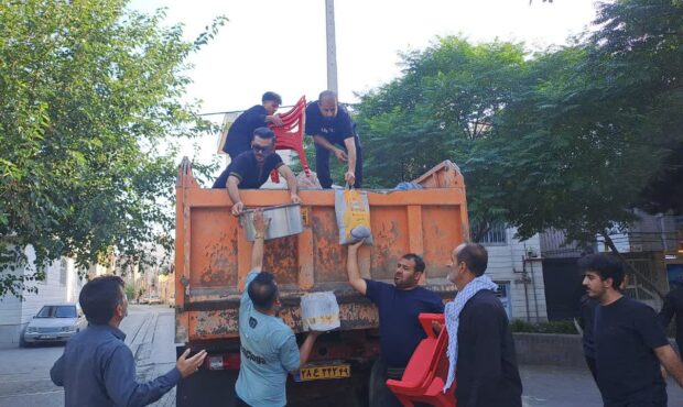 موکب پذیرایی بهمئی‌ها در مشهد برپا شد