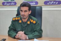 تجلیل فرمانده سپاه بهمئی از خادمان پیاده‌روی جاماندگان اربعین