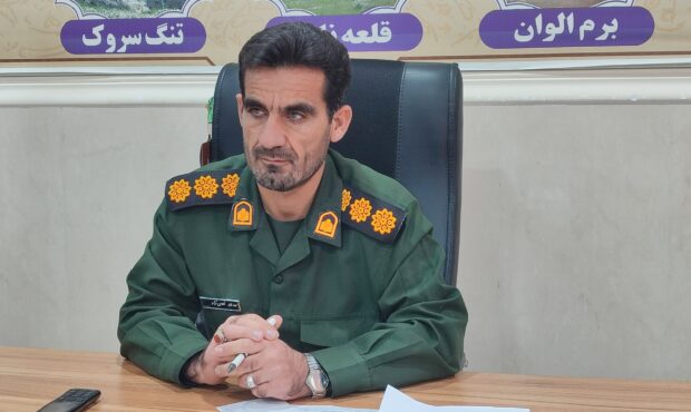 تجلیل فرمانده سپاه بهمئی از خادمان پیاده‌روی جاماندگان اربعین