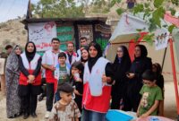 خانه هلال ممبی در آیین جاماندگان اربعین سنگ‌تمام گذاشت