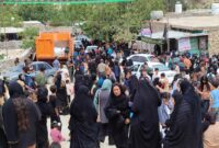 دل‌دادگی جاماندگان اربعین در مسیر گلزار امام‌زادگان سیداسدالله و سید ابراهیم