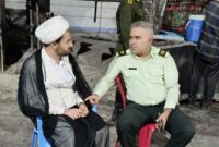 برپایی موکب پلیس و تأمین امنیت تجمعات شبانه در بهمئی