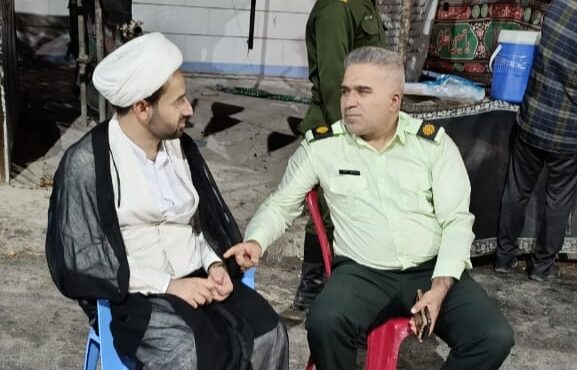 برپایی موکب پلیس و تأمین امنیت تجمعات شبانه در بهمئی