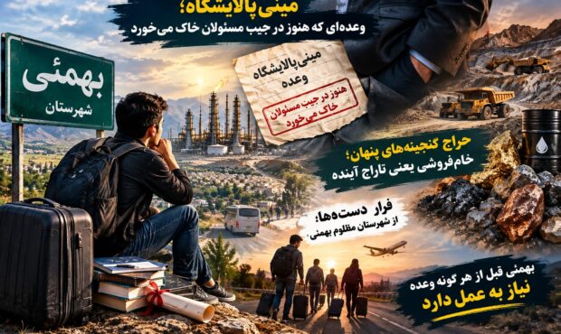 فرار مغزها و دست‌ها از شهرستان مظلوم بهمئی