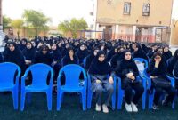 برگزاری جشن بازگشایی دبیرستان نمونه هاجر