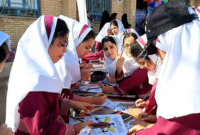 برگزاری جشن عاطفه‌ها در دبستان دخترانه هدی شهرستان بهمئی
