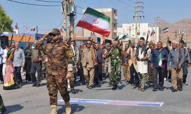 حضور عشایر غیور بخش ممبی در رزمایش بزرگ «جانفدایان بهمئی»