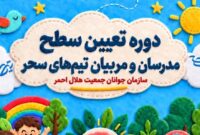 برگزاری دوره تعیین سطح مدرسان و مربیان تیم‌های سحر هلال‌احمر در استان البرز